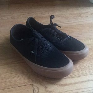 Vans black size 8